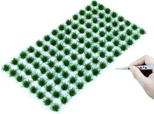 120 Pflanzen Modellbau Gras Tufts Miniatur Deko Eisenbahn Landschaft