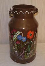 Große schwere Milchkanne mit