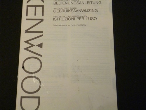 Original bedienungsanleitung - original,