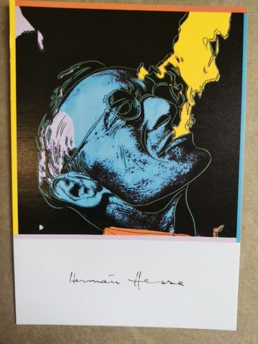 Hermann hesse 1986 warhol - hesse,, by