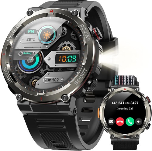 Militär smartwatch herren - smartwatch,