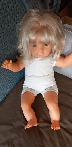 Lebensechte babypuppe cm - ,