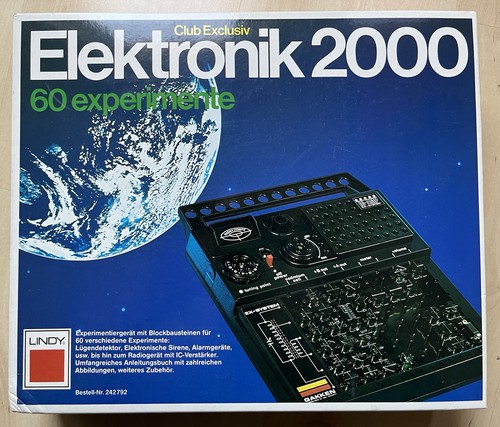 Lindy elektrobaukasten vintage - lindy,