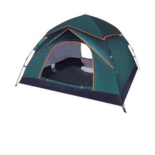 UOUNE Campingzelt für 2-3 Personen, Kuppelzelt, wasserdicht, grün