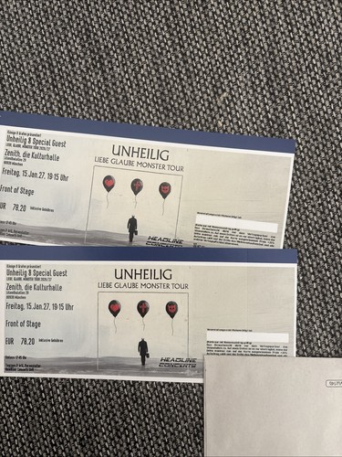 Konzerttickets unheilig - 2,