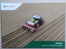 KVERNELAND OPTIMA Pneumatische Einzelkornsämaschinen Prospekt Traktor Schlepper