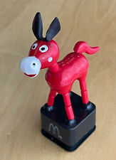Spielzeug - Esel Drückfigur Wackelfigur Daumen-Druckknopf Marionette Push Puppet