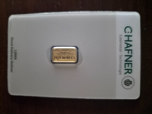 Gramm feingold 999 hafner - 999,9,