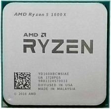 AMD R5 1600X YD160XBCM6IAE CPU