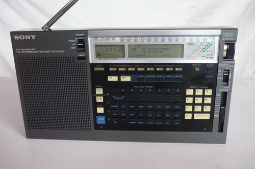 Sony icf 2001d pll synthesized - sony, icf-2001d