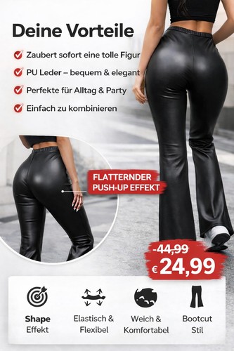 High waist lederlook - 🖤, hose