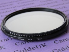 72 mm Neutral Density Fader