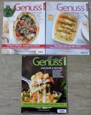 3x Lust auf Genuss Zeitschrift