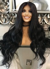 Schwarze Echthaar Mischung