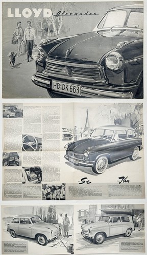 Lloyd alexander prospekt - lloyd, auto