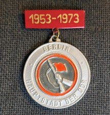 Abzeichen DDR: 20 Jahre Kampfgruppen 1953-1973, Parade Berlin Jahrestag 