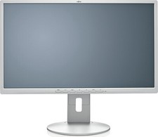 Fujitsu B24-8 TE Pro 24" IPS Monitor Display 1920x1080 VGA DVI DP weiß