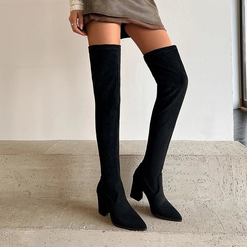 Overknee übergröße stiefel - Übergröße,