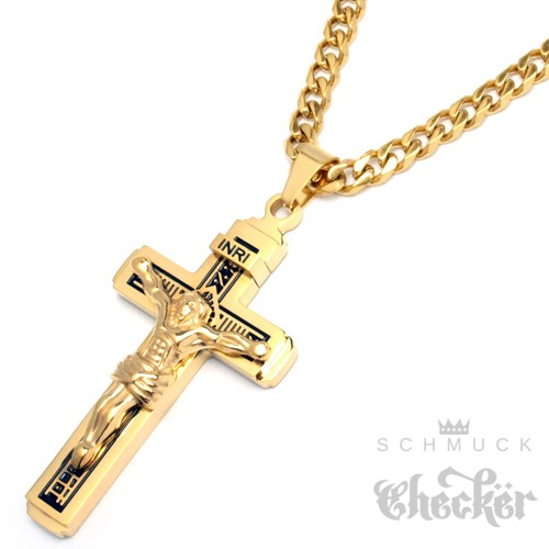 Herren kreuz anhänger aus - herren,