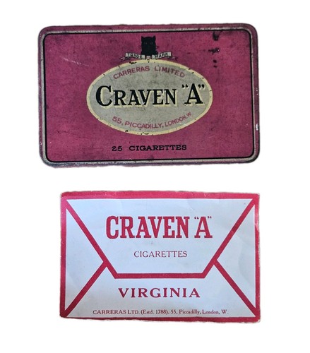 Vintage zigarettendose craven - vintage,