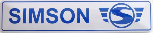 Blechschild schild simson - blechschild,