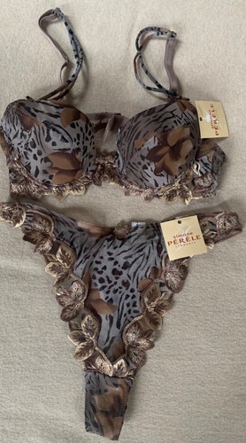 Dessous set animalprint - in,