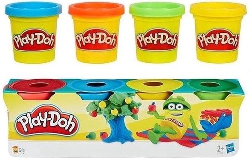 Play doh kneten set rot - play-doh, blau