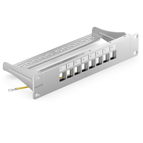 Port patchpanel 1he - 8,