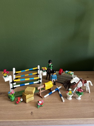 Playmobil pferd springreiter - pferd,