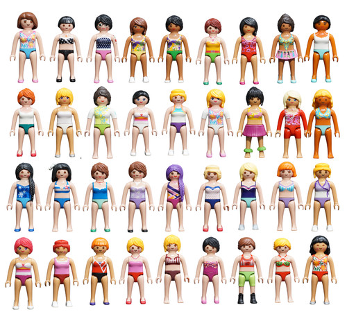 Playmobil frau strand - frau, model