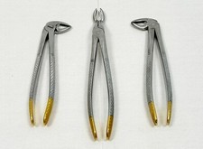 3x Deve Remanit 4021 Diamant Wurzelzange Dental Zahnarzt Forceps Zange