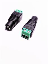 A46 / 1 Stück - DC Buchse 5,5 x 2,1 mm  Buchse  Hohlbuchse mit Schraubklemme