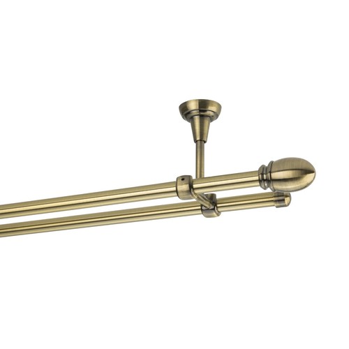 Gardinenstange 16mm läufig - gardinenstange, 1-läufig