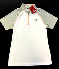 WILSON Ladies Zipped Polo