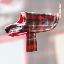 Hundemantel,Karlie,Fleece,Gr.26c, Hundekleidung,Jacke, Pullover, Poncho,karriert