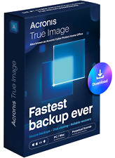 Acronis True Image 2025| 1 Gerät|NEU – Dauerlizenz|? Key schnell per eMail|ESD