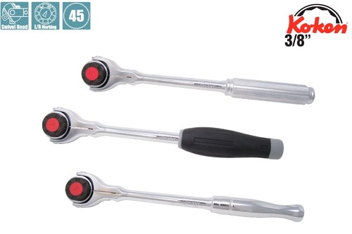 Koken schwenkkopf knarre - 3/8", schwenkkopf-knarre
