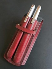 Pelikan Schreibset Strichmattiertes Edelstahl