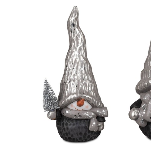 Dekofigur schneemann wichtel - dekofigur,
