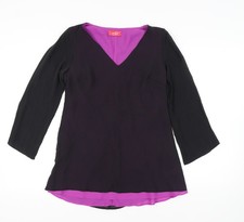 Anna Scholz Damen lila Seide