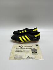 Fußballschuh Franz Beckenbauer signiert Fußball Autogramm Schuh 5