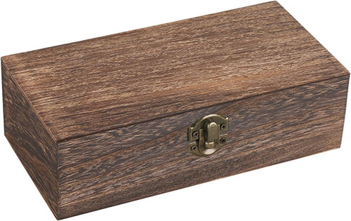 Holzkiste mit deckel - mit,