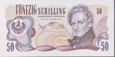 Österreich Banknote 50