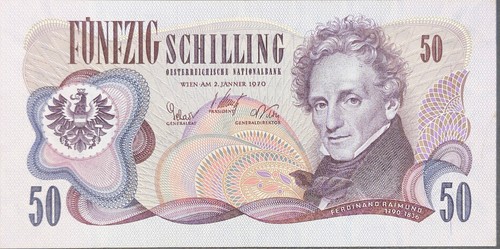 österreich banknote - banknote, 50