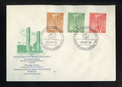 Berlin 90 olympische - nr.88-90,