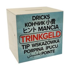 Trinkgeld in verschiedenen