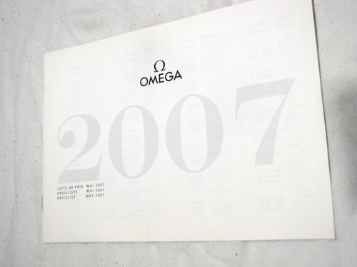 Preiskatalog 2007 omega - preiskatalog,