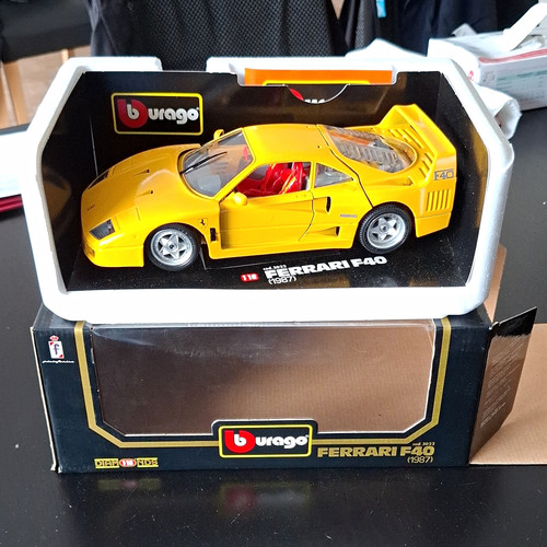 Bburago ferrari f40 1987 - bburago,