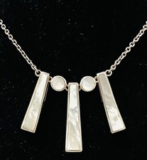 925/- Silber Collier mit