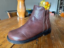 kurzer Stiefel, braun, ANGULUS, Größe 37, Stil Bisgaard, handcrafted